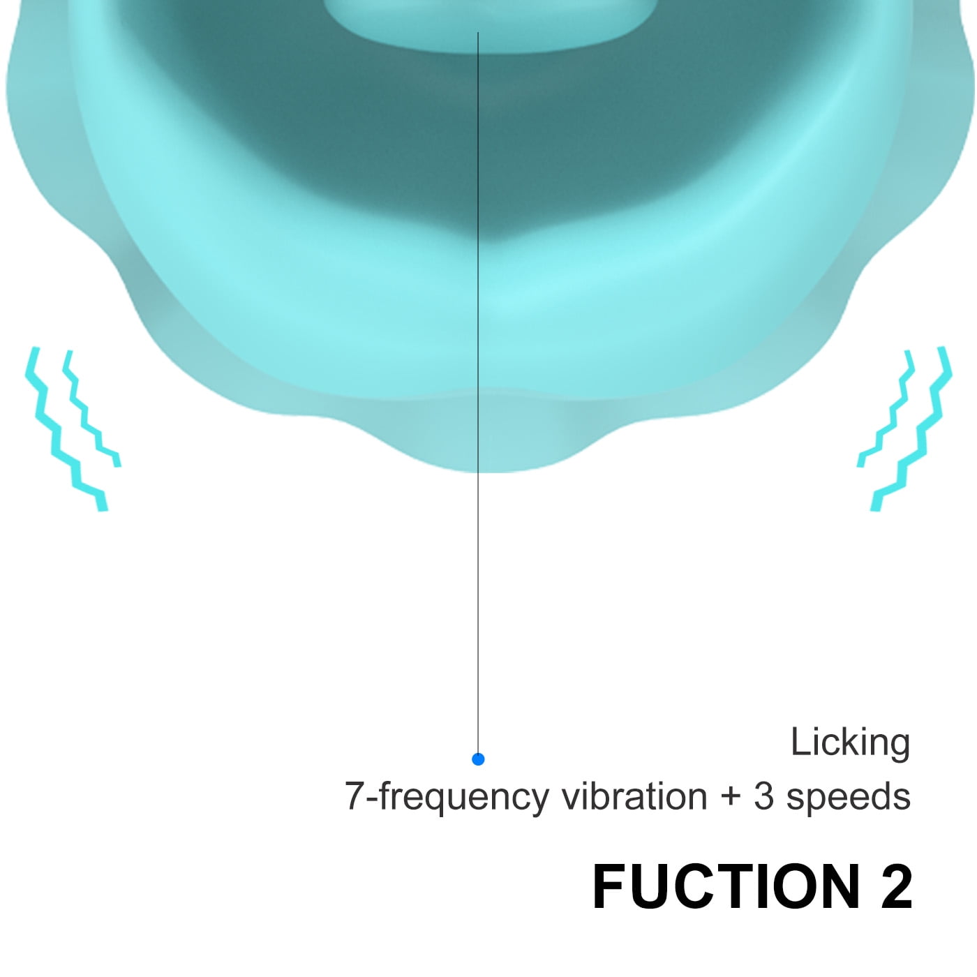 Clitoral Licking Vibrator,3 in 1 Vibrating & Licking & Sucking Clitoris Nipples Stimulator Adult Sex Toys for Women & Couples