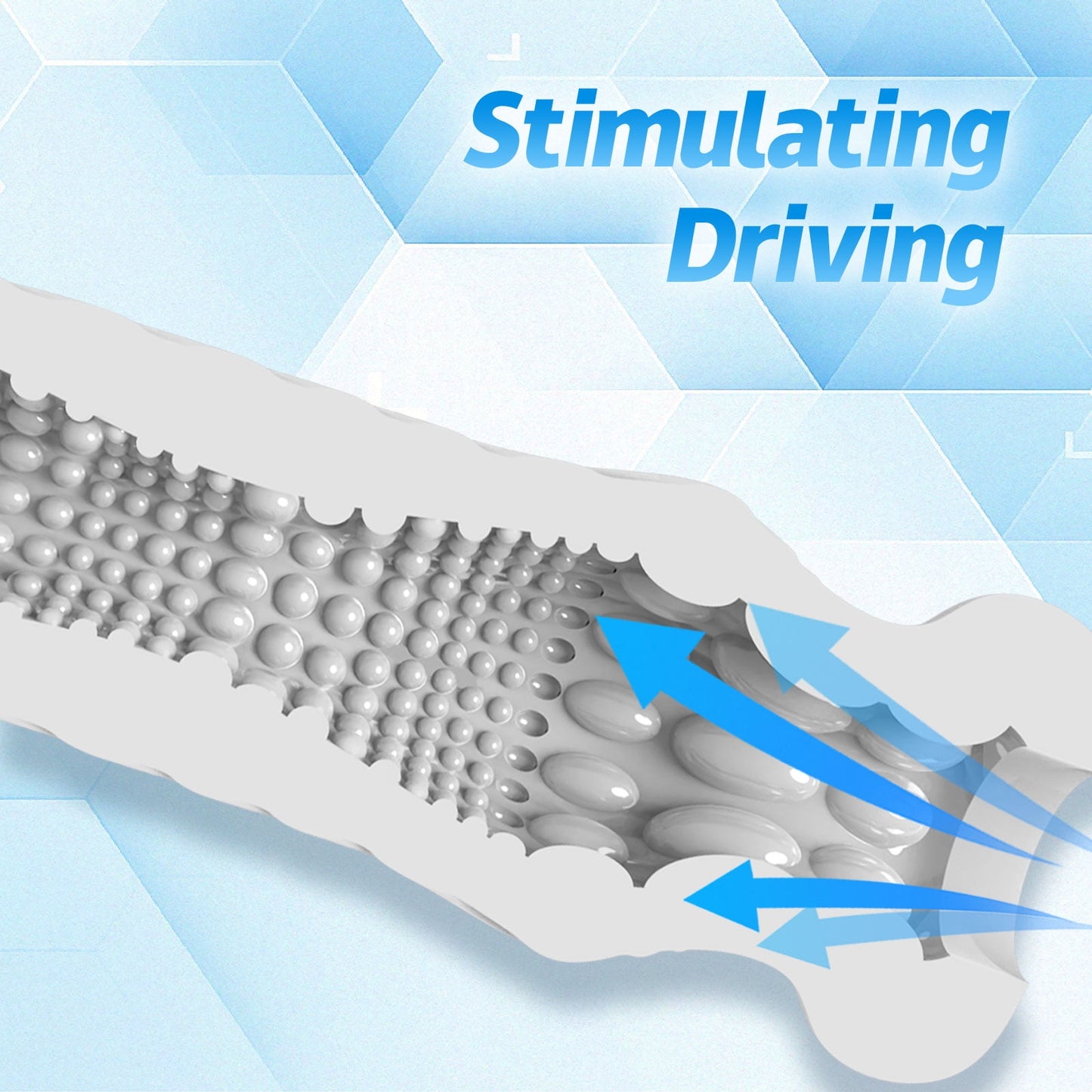 Soft Silicone Male Masturbator Cup Without Vibration,Manual Portable Male Stroker,Adult Sex Toys for Men-Clear