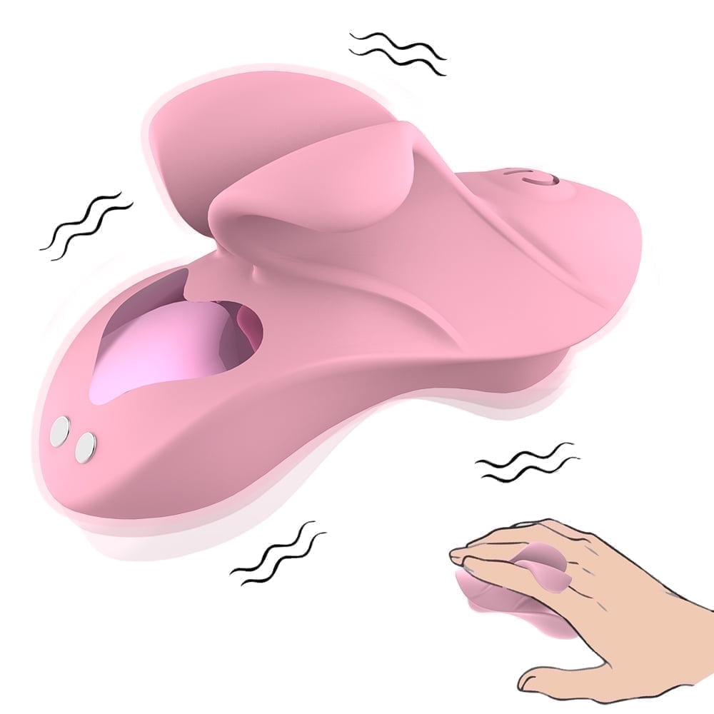 9 Vibration Modes Finger Vibe Vibrator,G-Spot Finger Massager Vibrator Clitoris Stimulator,Women Adult Sex Toys for Female(Pink)