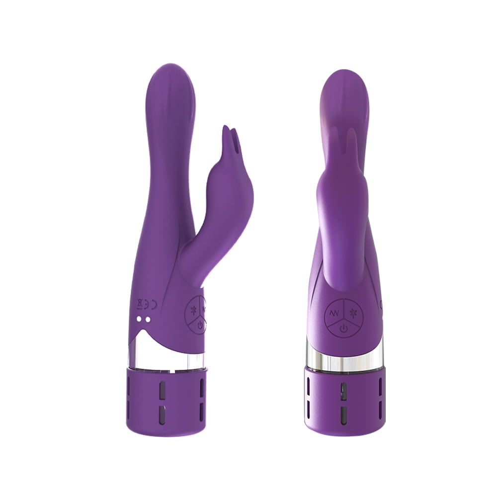 3-in-1 Heating Women Vibrator G-spot Vibrator & Clitoris Stimulator, Adult Sex Toy with 7 Vibrating 3 Squirting Mode,Sex Toys for Female