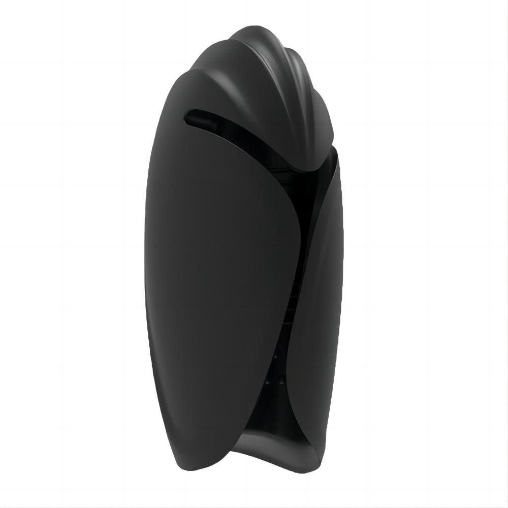 Adjustable Vibrating Male Masturbator,Flexible Stroker for Male with 9 Vibration Modes,Hands-Free Penis Vibrator Adult Sex Toys for Men-Black