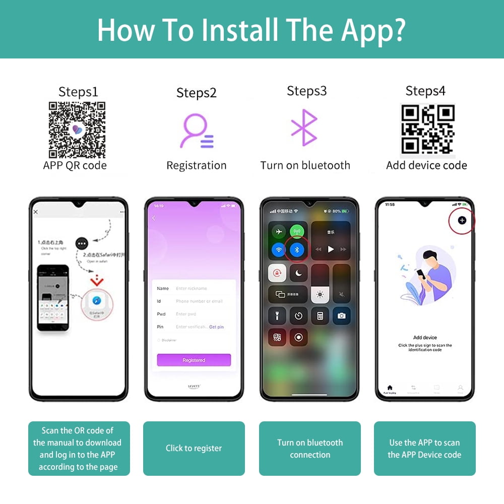 APP Remote Control Wearable Panty Vibrator with Magnetic Clip,G-Spot Stimulator with 10 Vibration Modes,Adult Sex Toys for Women Couples