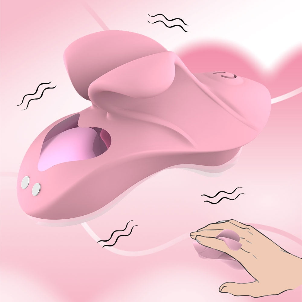 9 Vibration Modes Finger Vibe Vibrator,G-Spot Finger Massager Vibrator Clitoris Stimulator,Women Adult Sex Toys for Female(Pink)